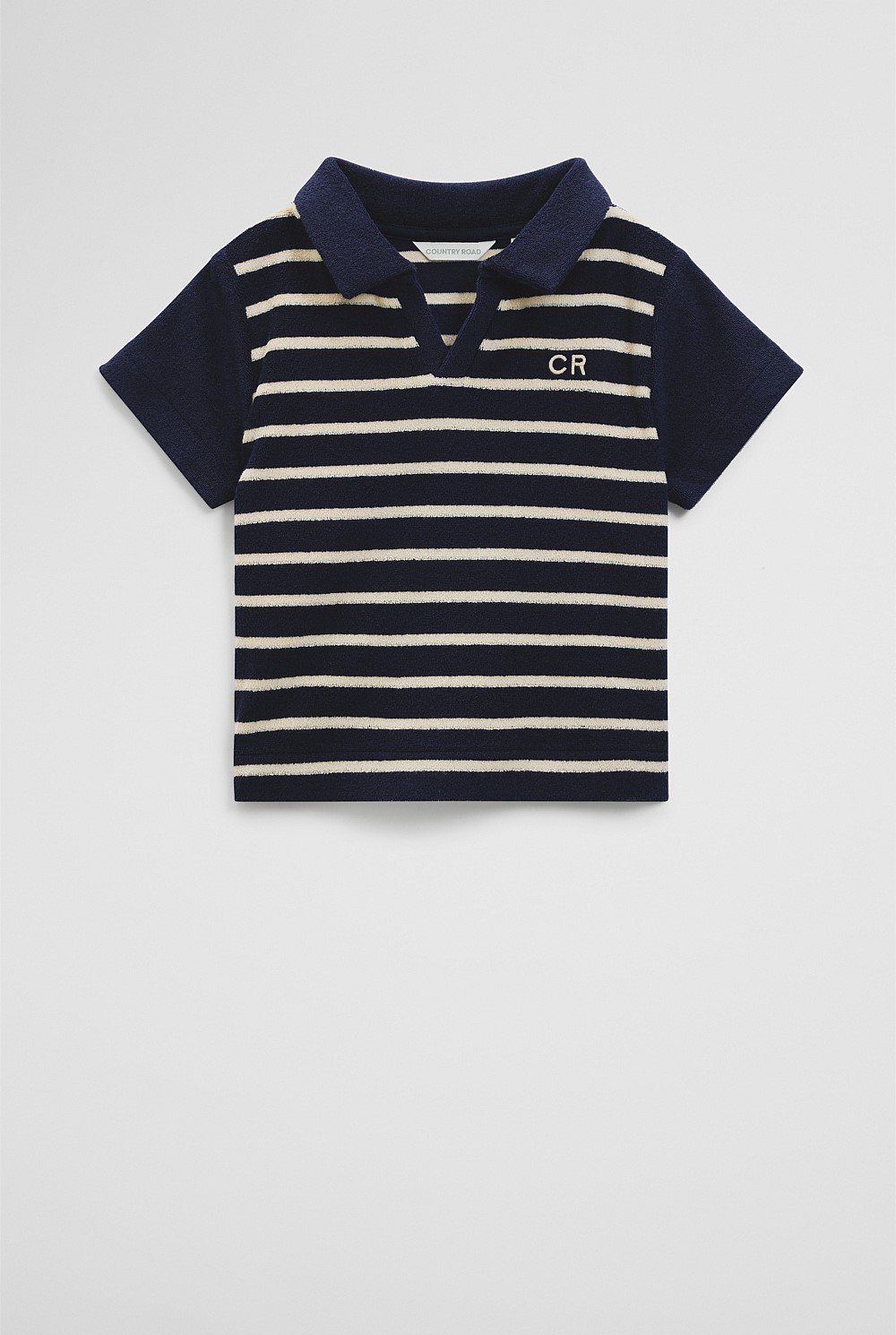 GOTS-Certified Organic Cotton Terry Polo Shirt