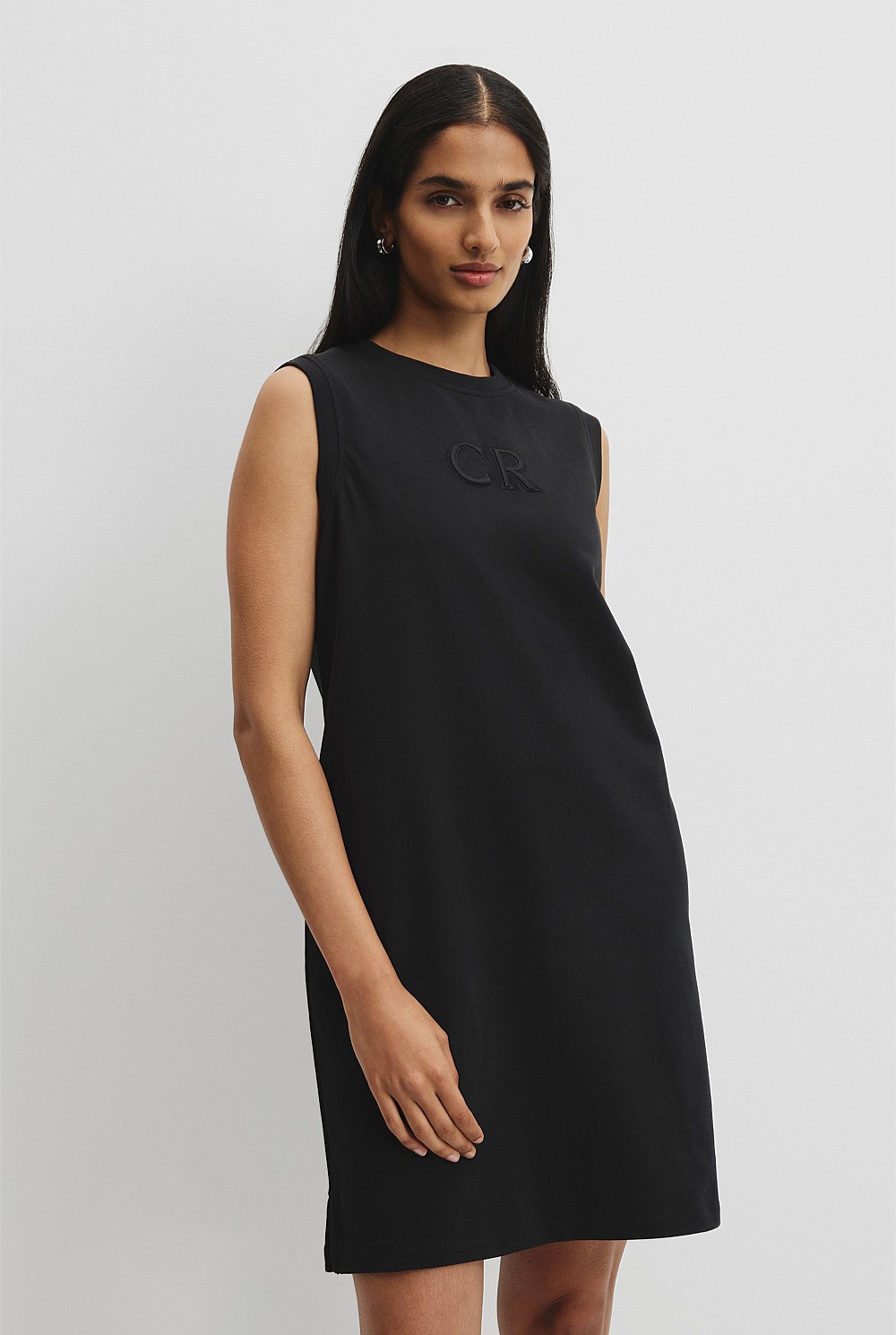 Australian Cotton Logo Tank Dress