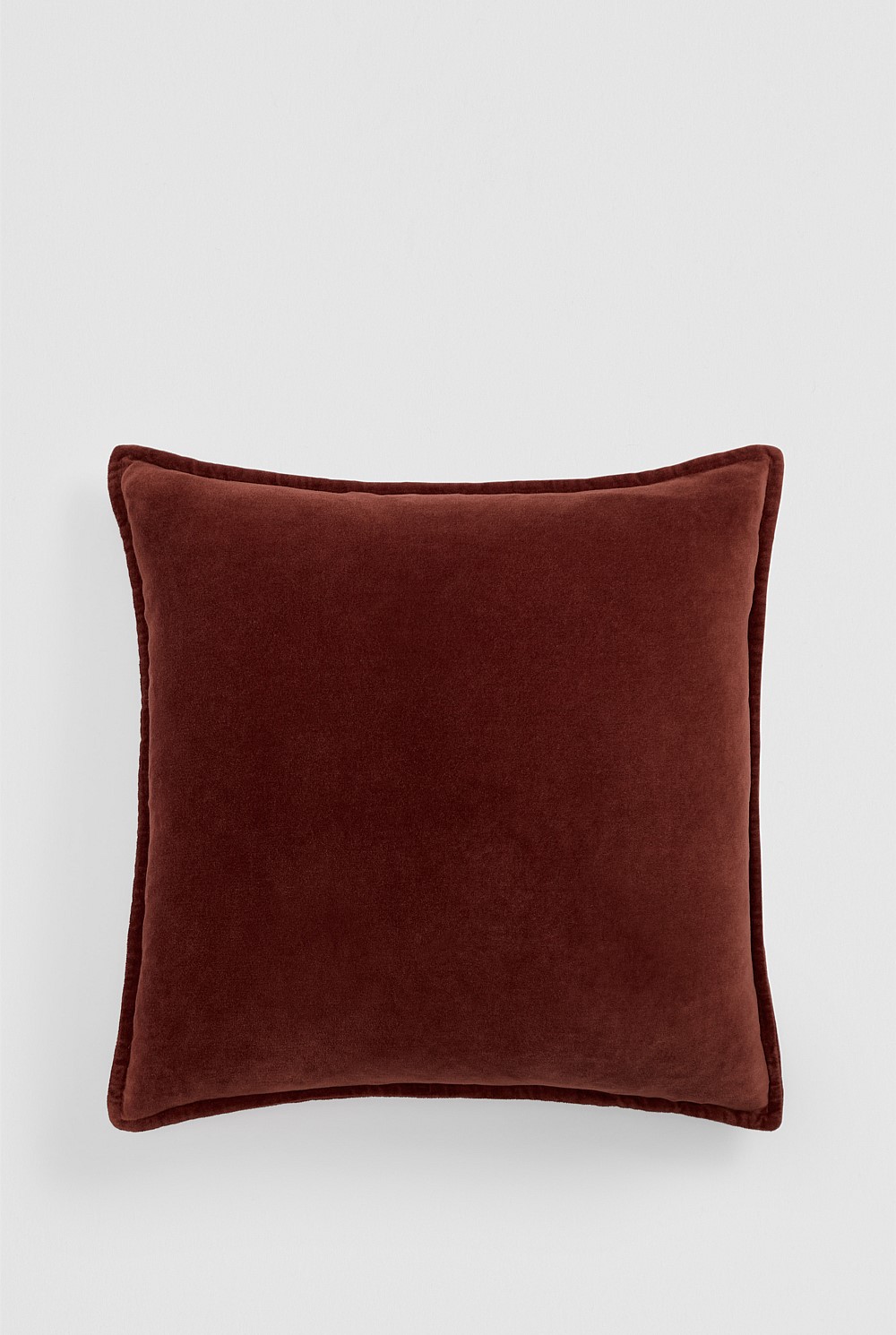 Pia Organically Grown Cotton Velvet 55x55 Cushion