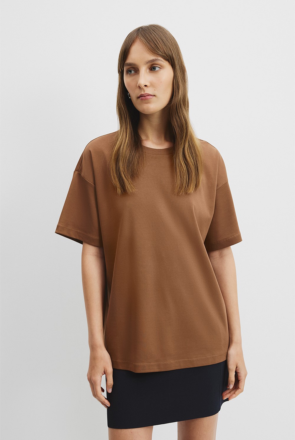 Australian Cotton Oversized Cotton T-Shirt