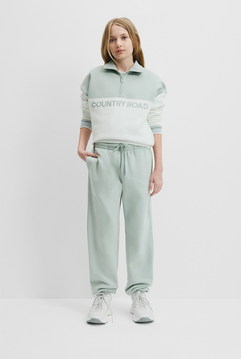 Teen Australian Cotton Logo Embroidered Sweat Pant