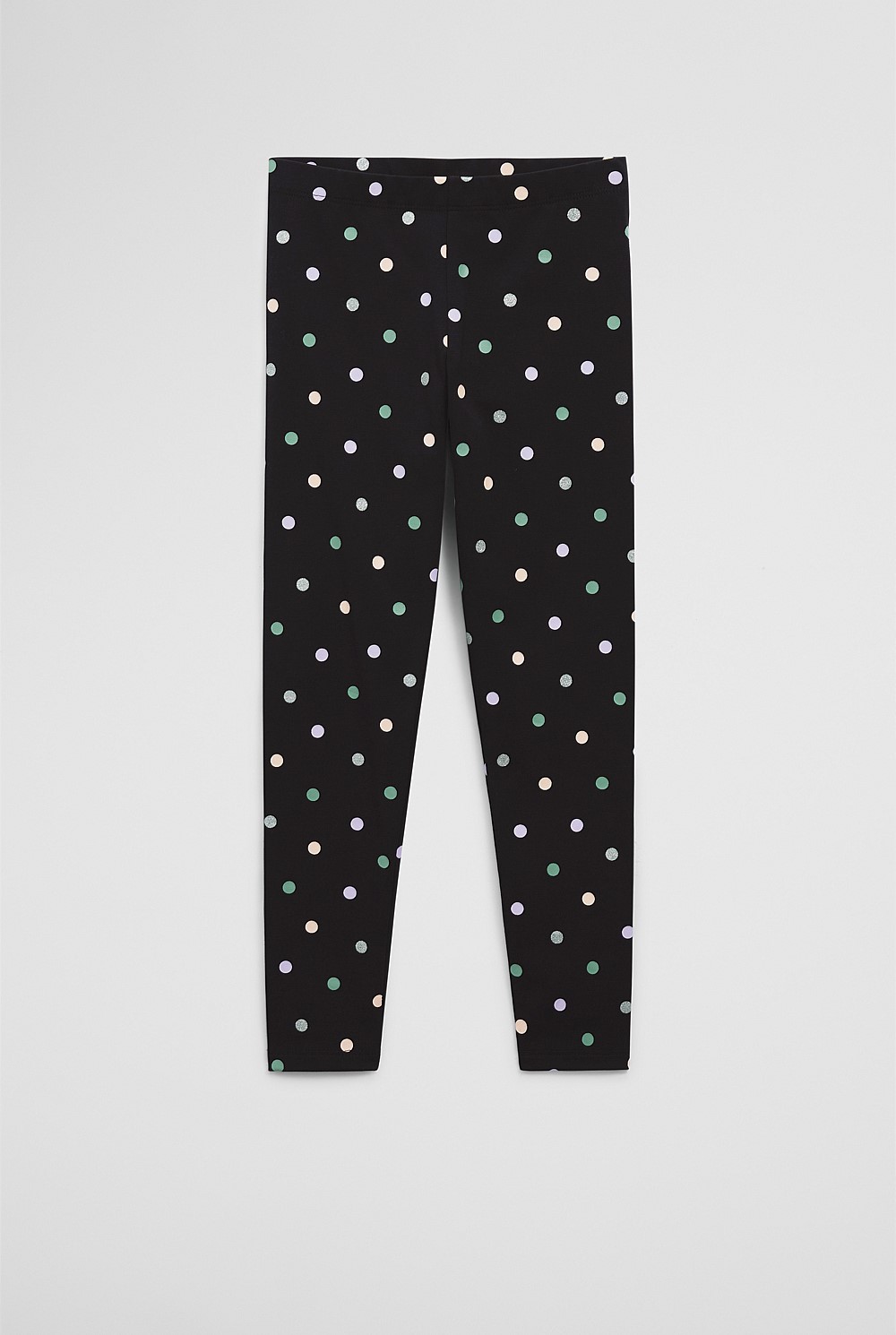 Organically Grown Cotton Blend Spot Legging