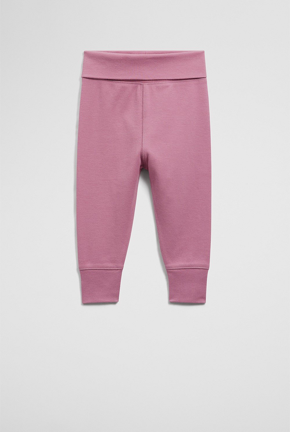 Organically Grown Cotton Fold-Over Soft Pant