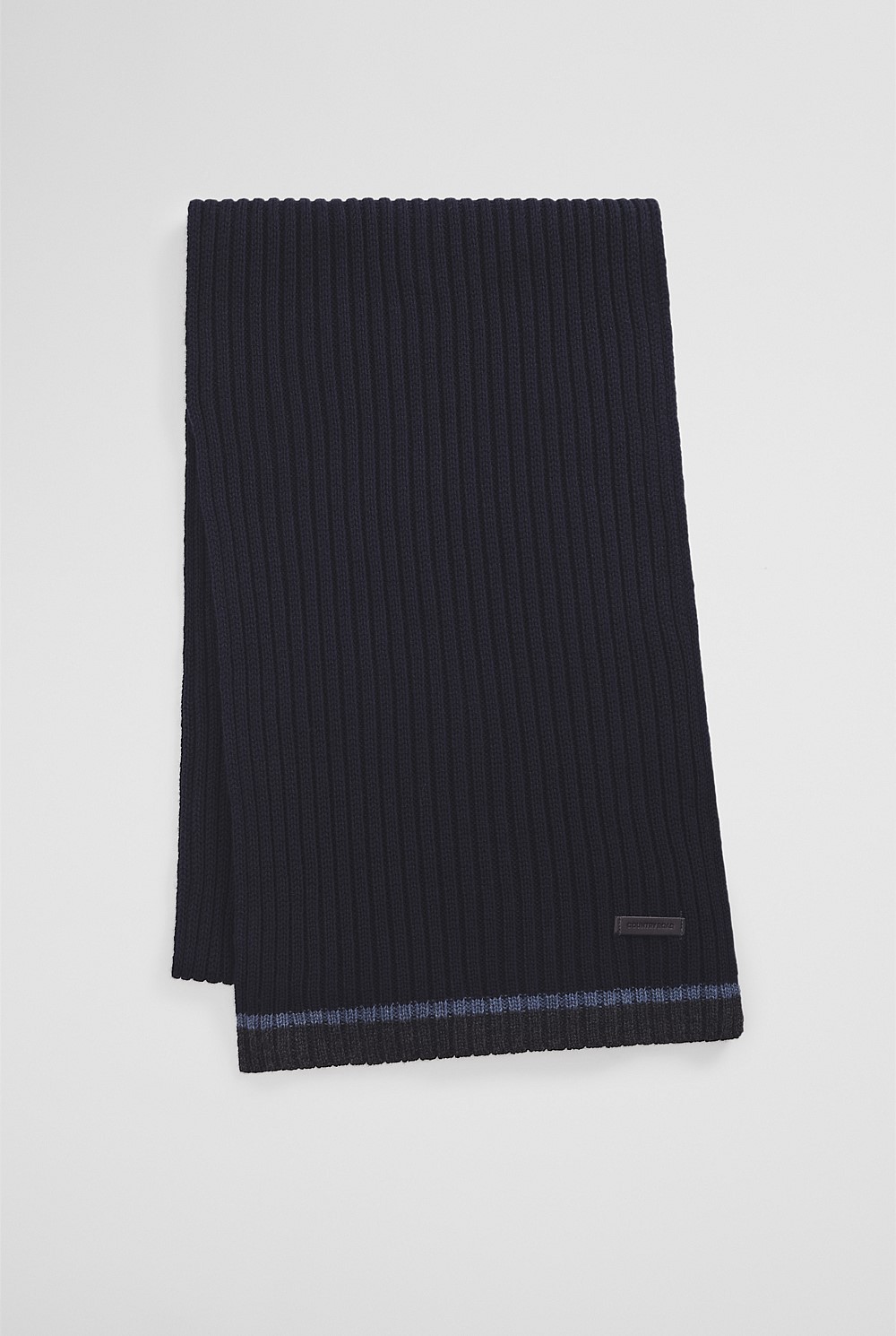 Tipped Rib Scarf