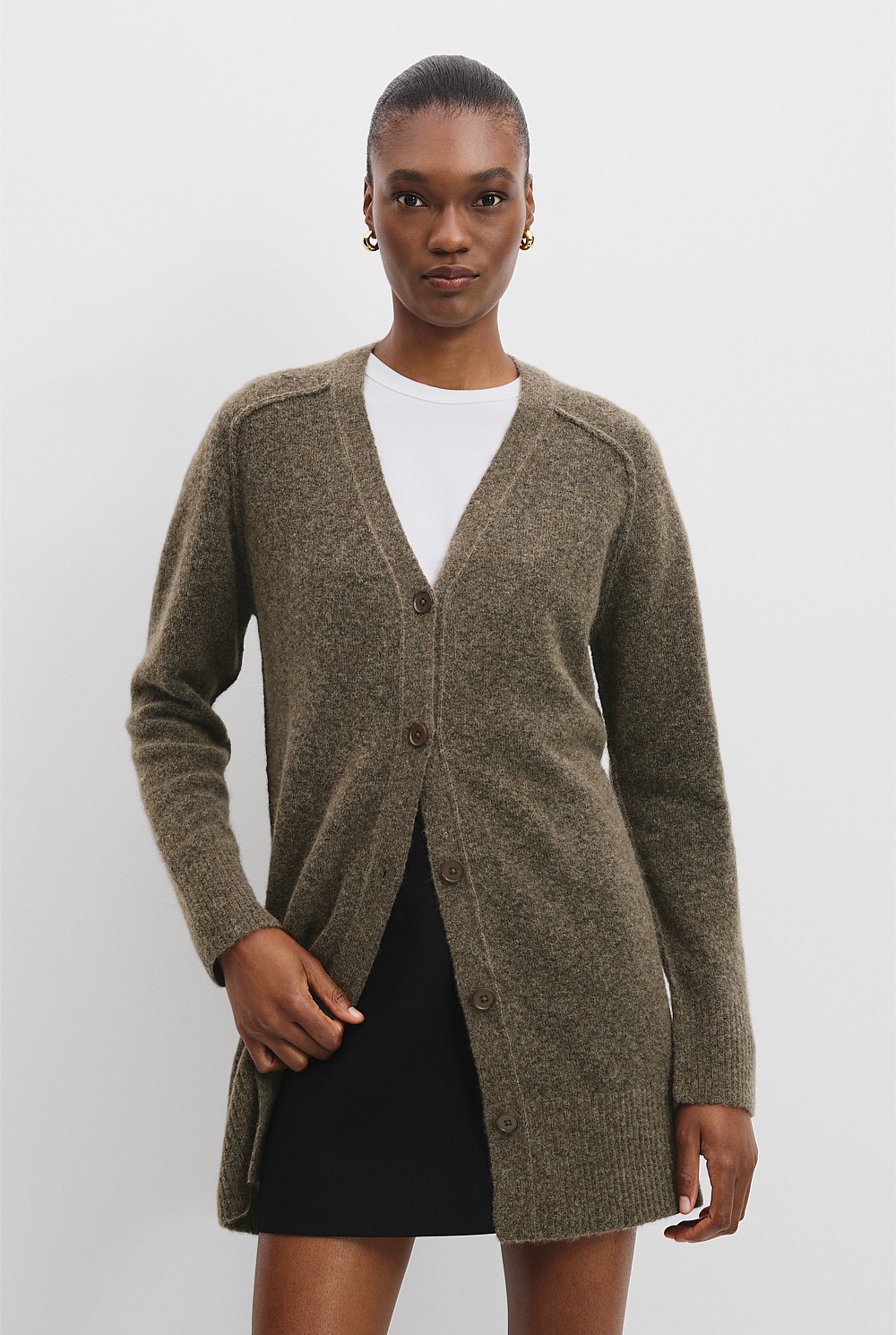 Boucle Longline Cardigan