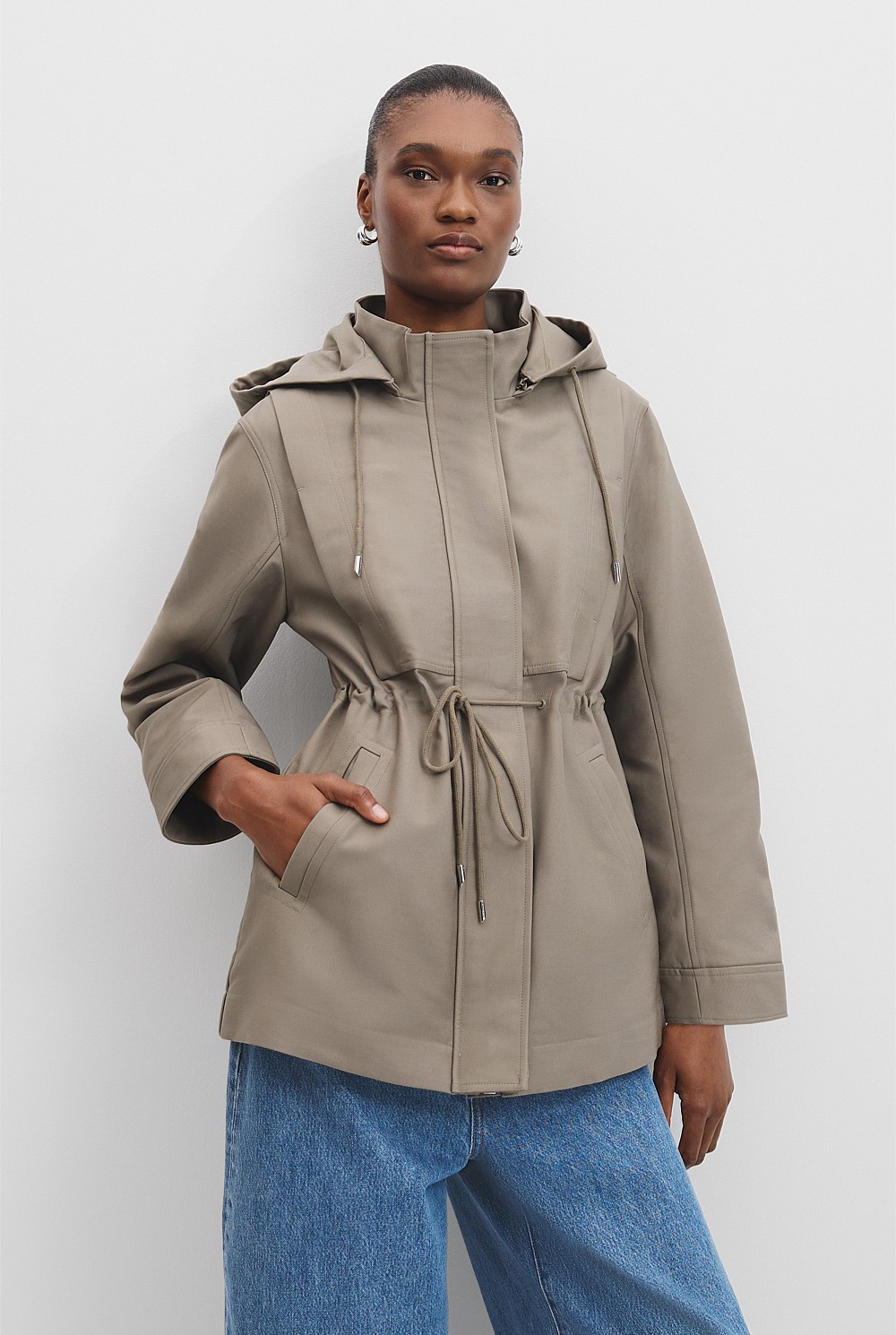 Cinched Parka