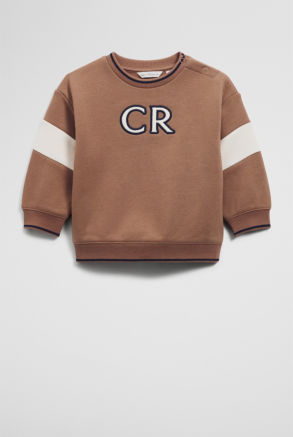 Oversized CR Panelled Sweat