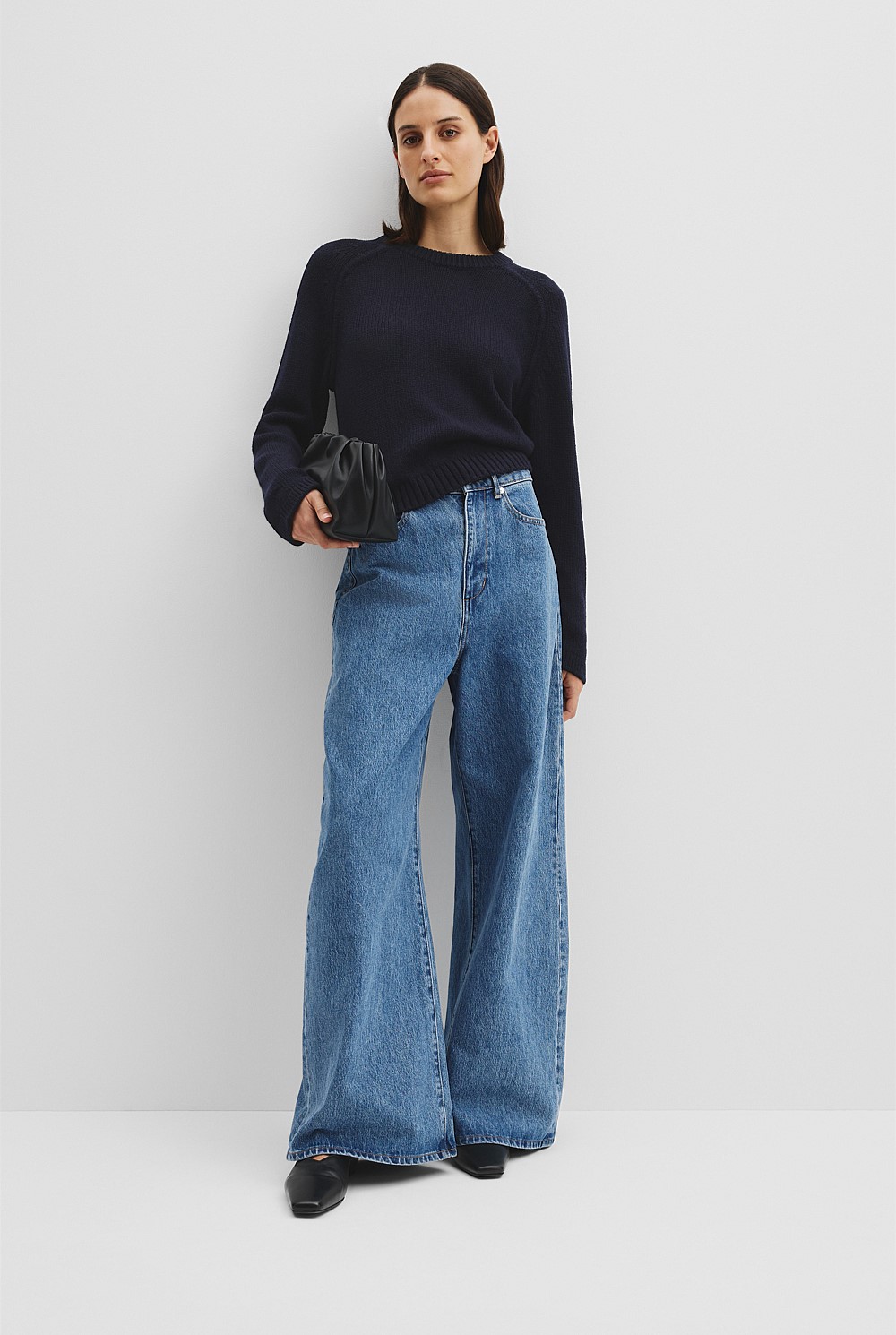 Cashmere Wool Crew Knit