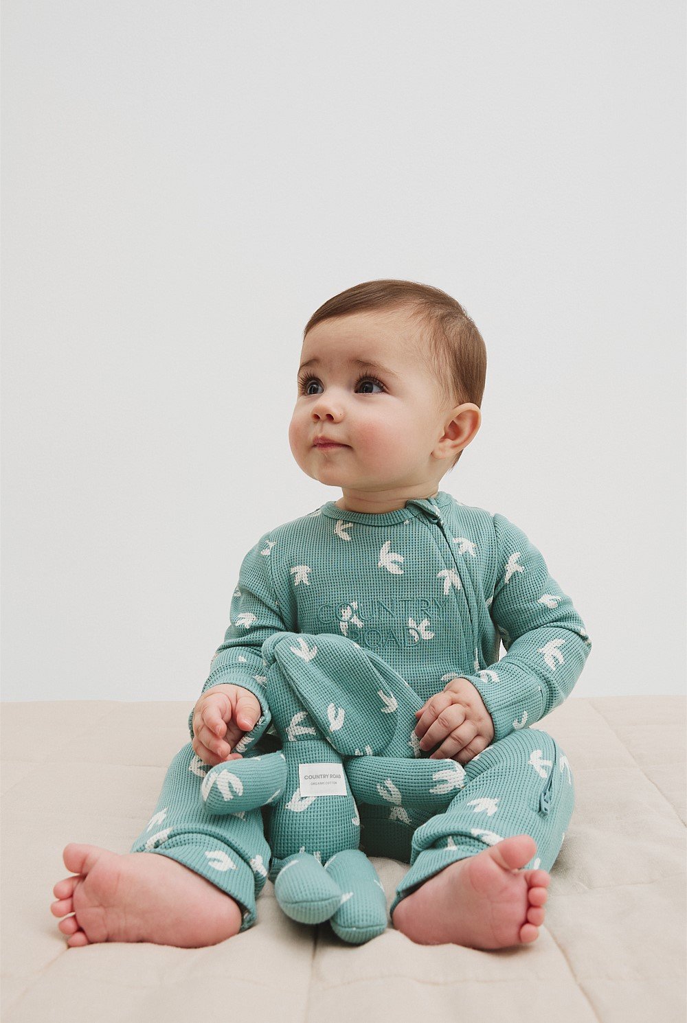 Organically Grown Cotton Waffle Jumpsuit