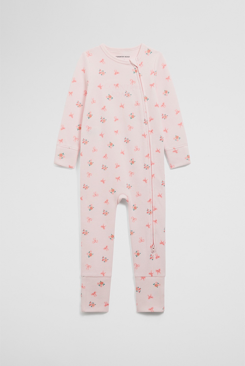 Organically Grown Cotton Waffle Jumpsuit
