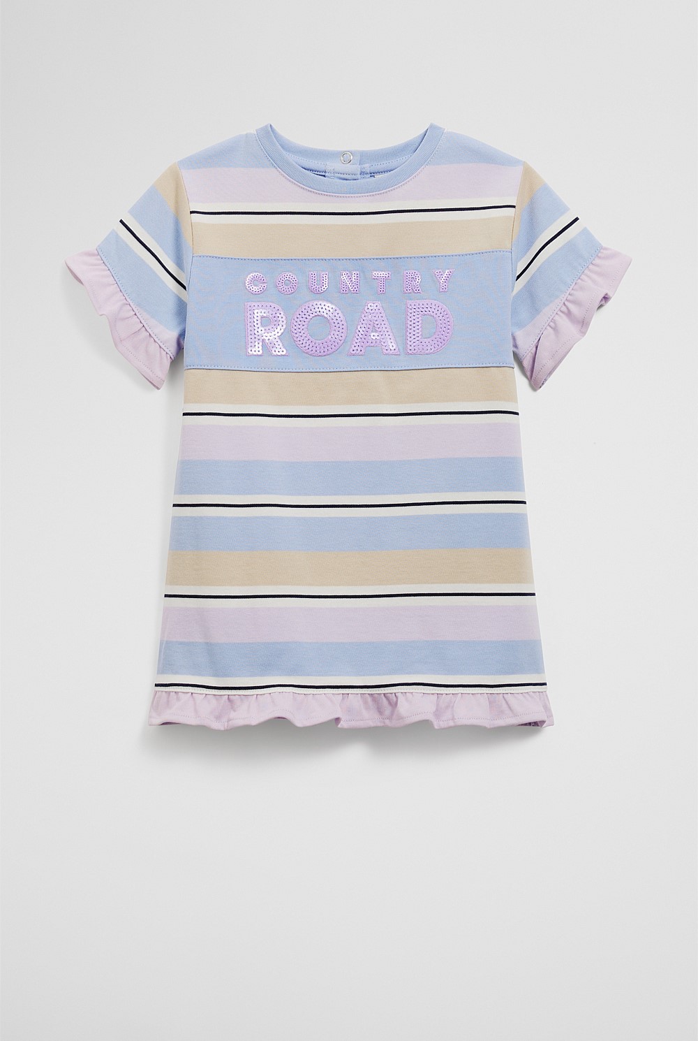 Organically Grown Cotton T-Shirt Logo Dress