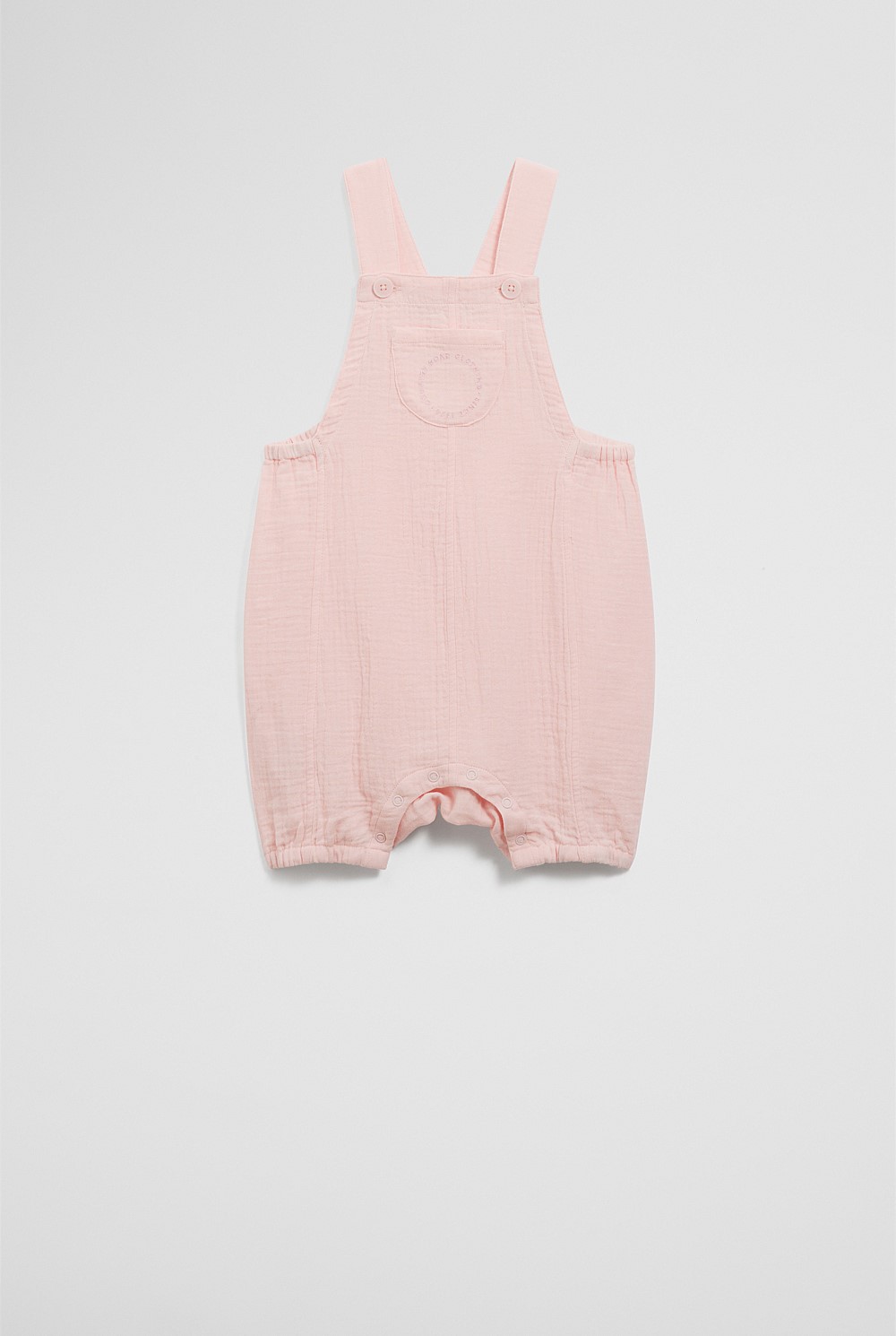 Textured Unisex Overall
