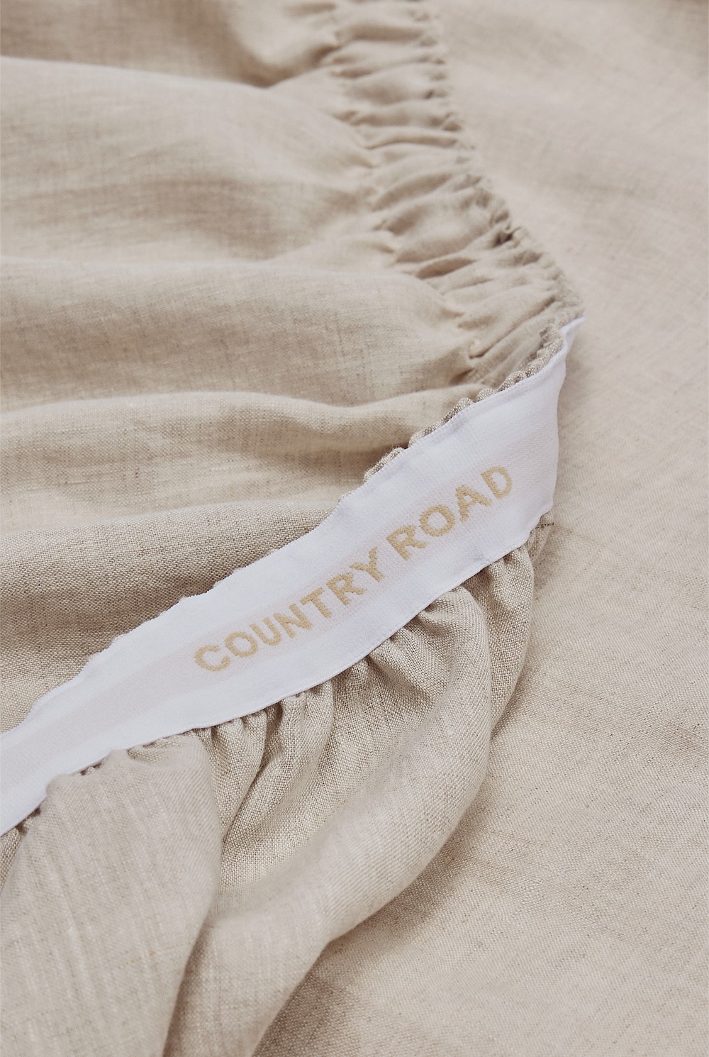 Skye Organically Grown Linen King Fitted Sheet