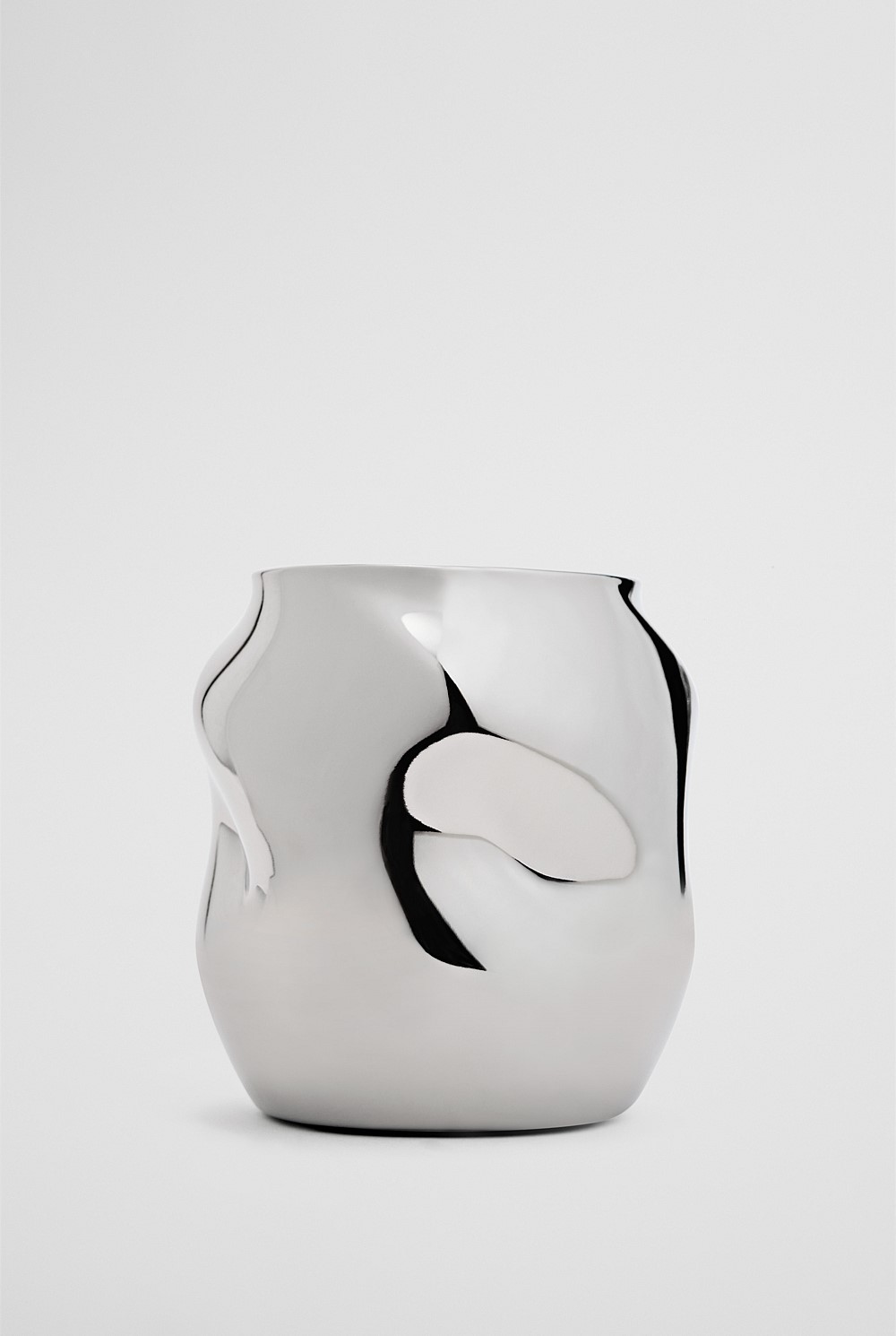Renee Small Silver Vase