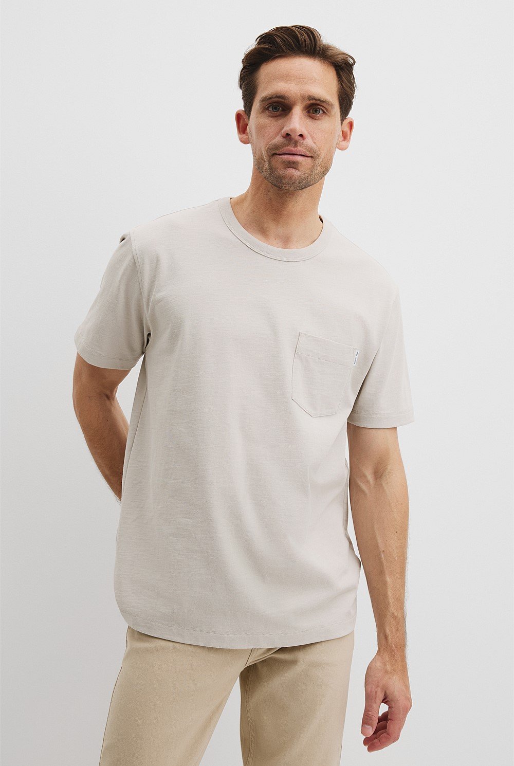 Organically Grown Cotton Slub T-Shirt