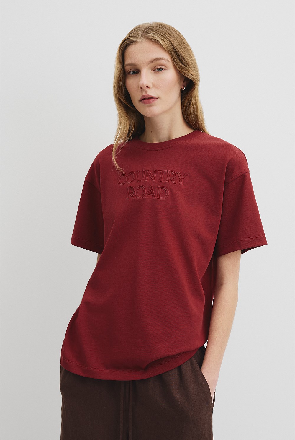 Australian Cotton Monogram T-Shirt