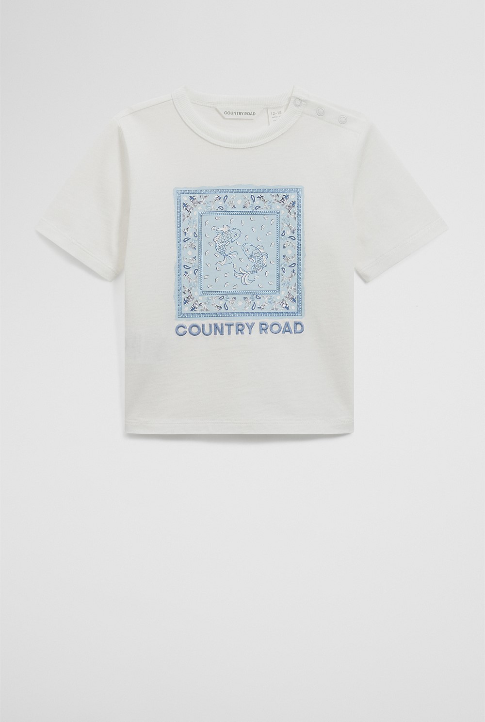 Paisley Print Oversized T-Shirt