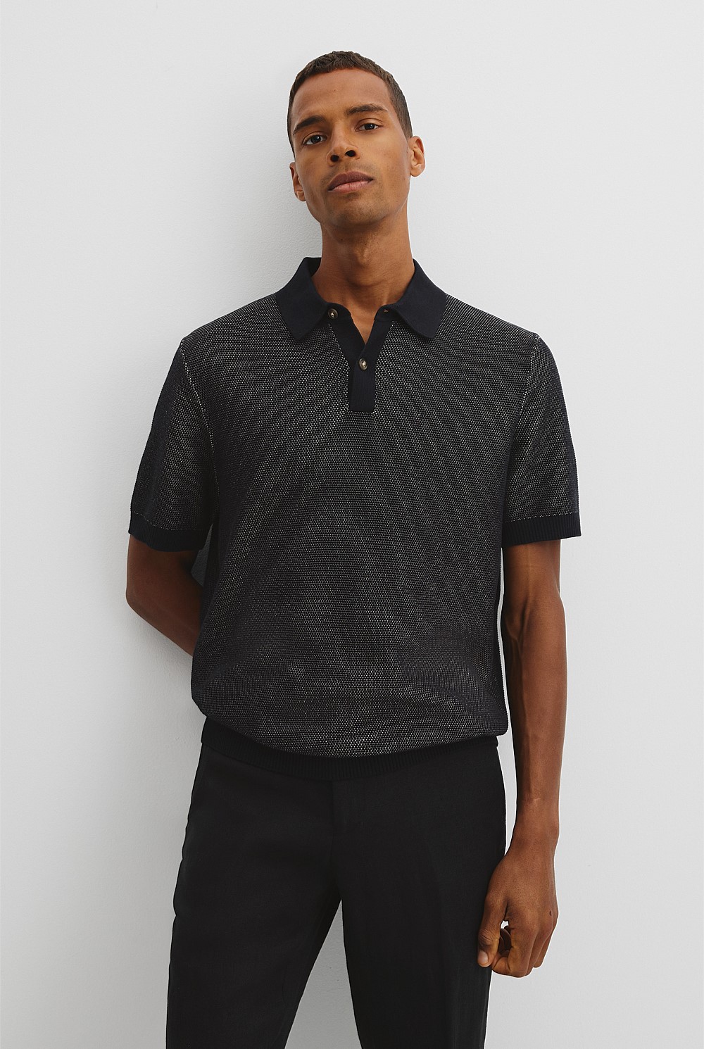 Short Sleeve Australian Cotton Knit Polo