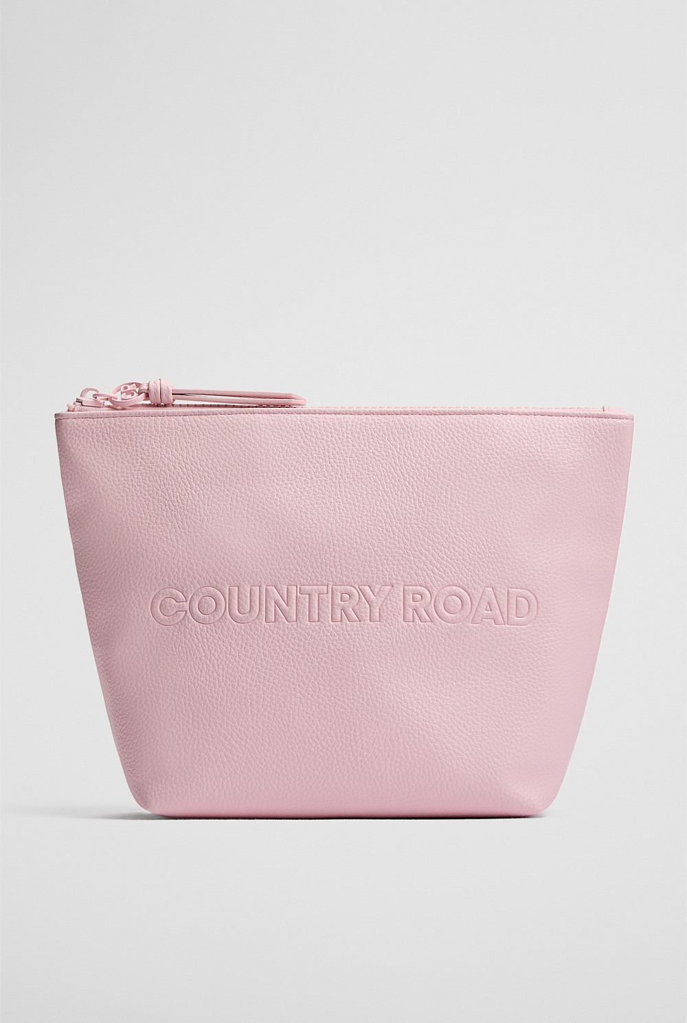 Branded Detail Tri Cosmetic Bag