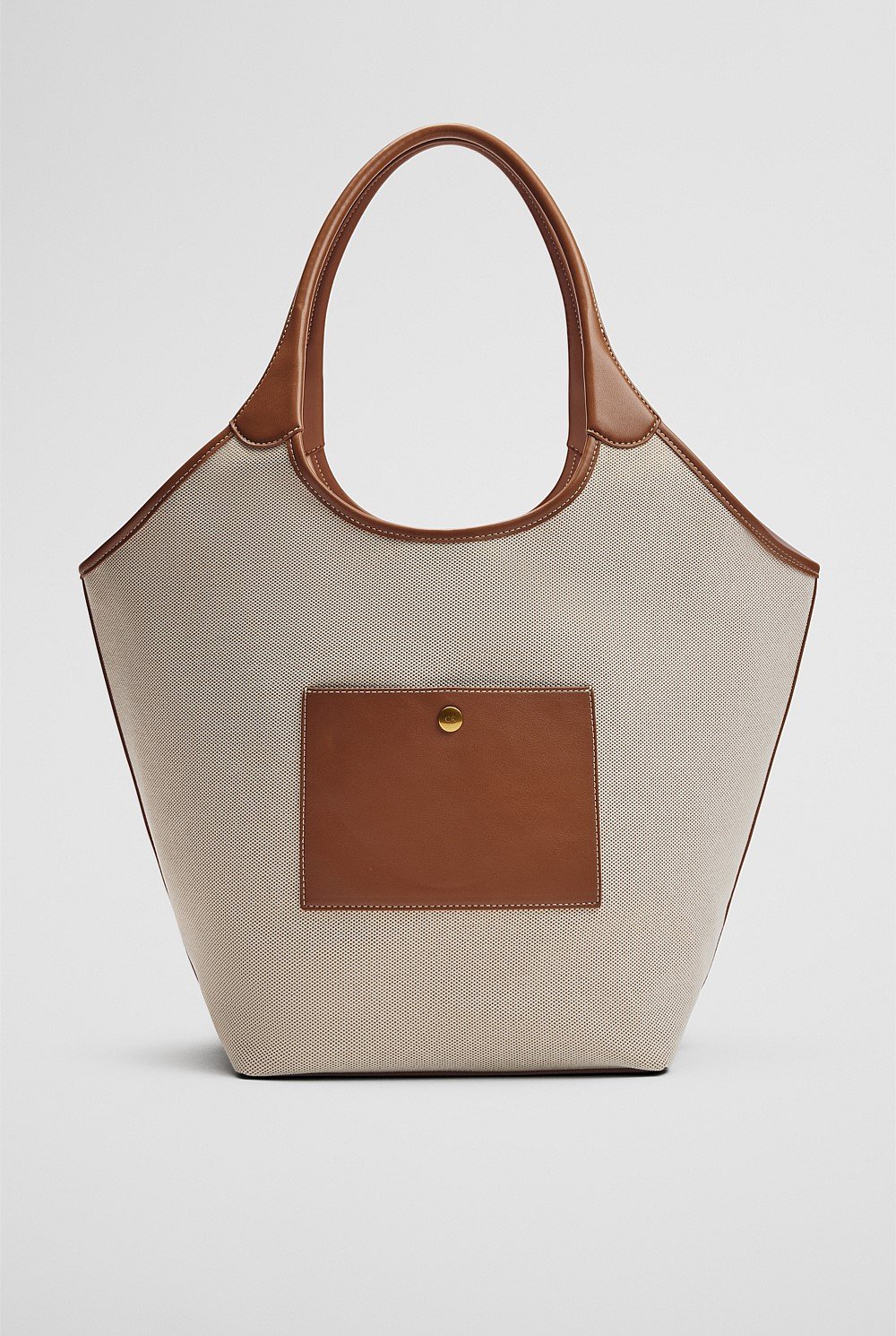 Lottie Canvas Hobo Shopper Bag