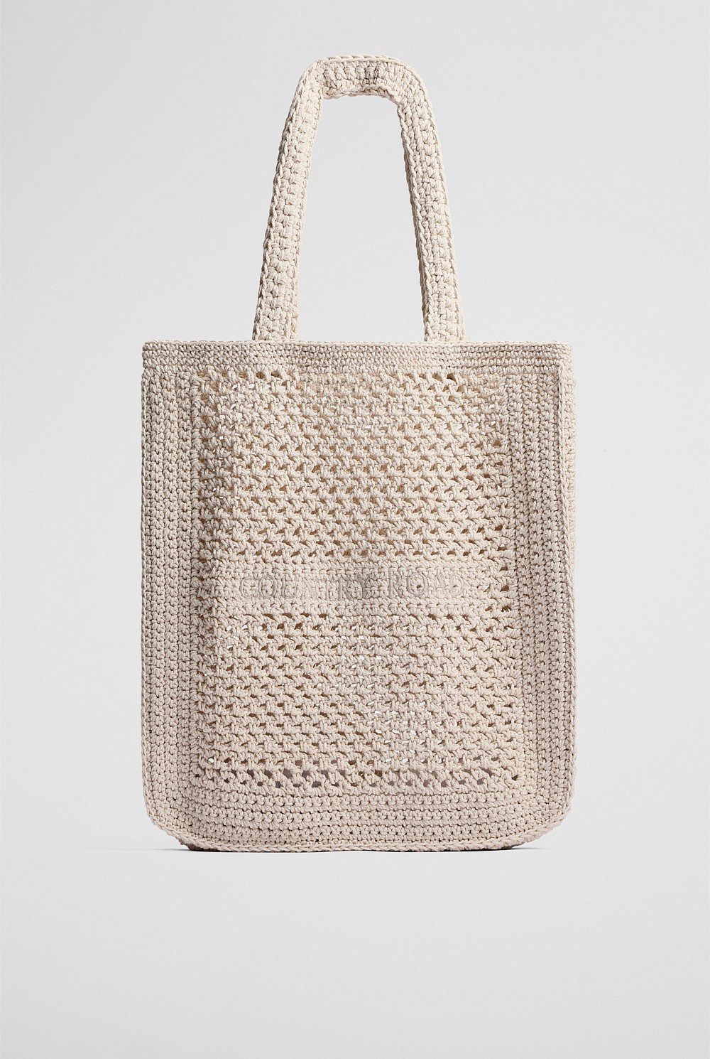 Macrame Logo Shopper