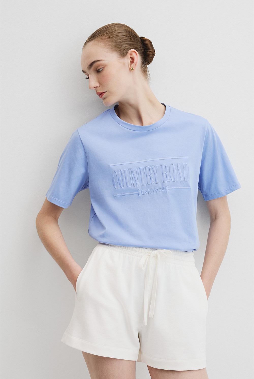 Australian Cotton Heritage Embroidered T-Shirt