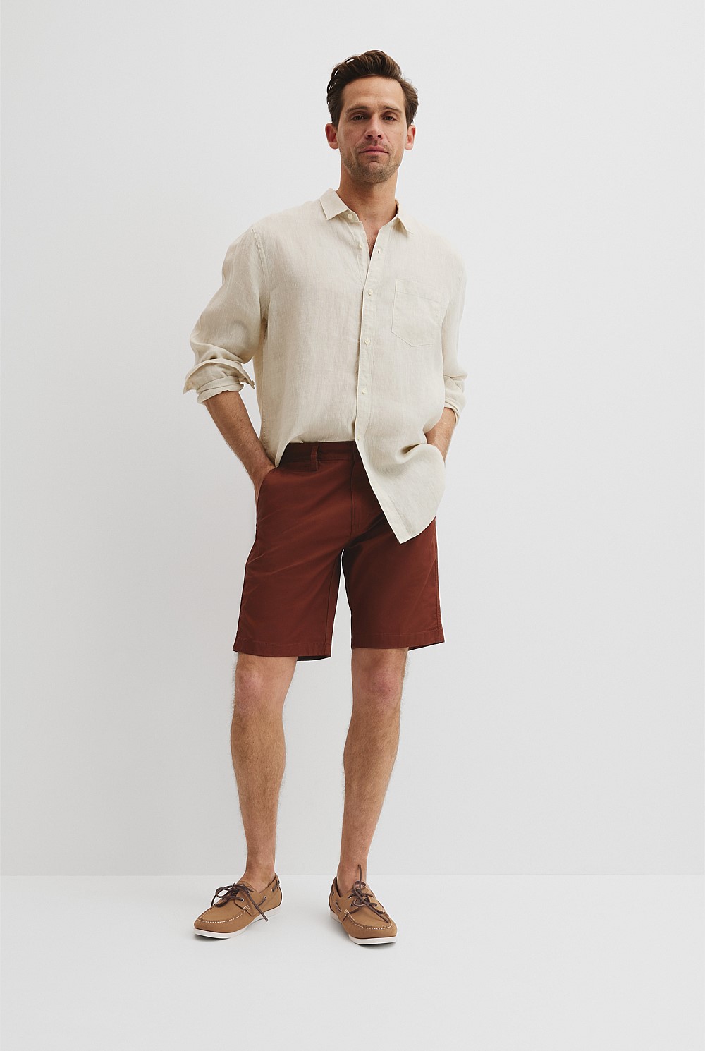 Australian Cotton Stretch Chino Short