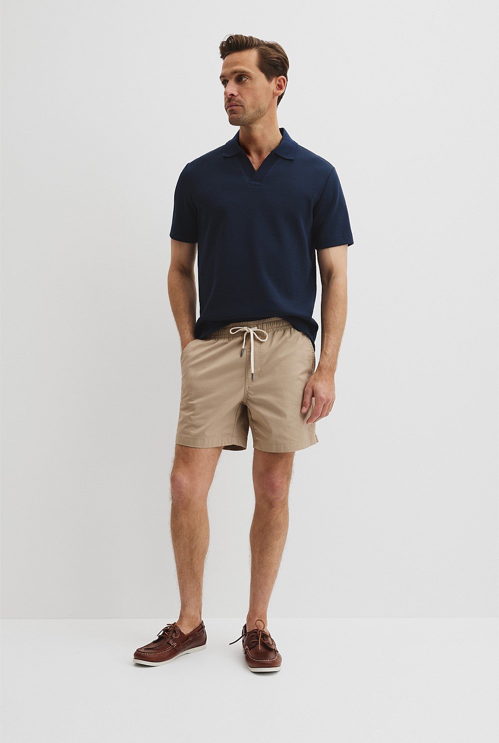 Australian Cotton Waffle Polo