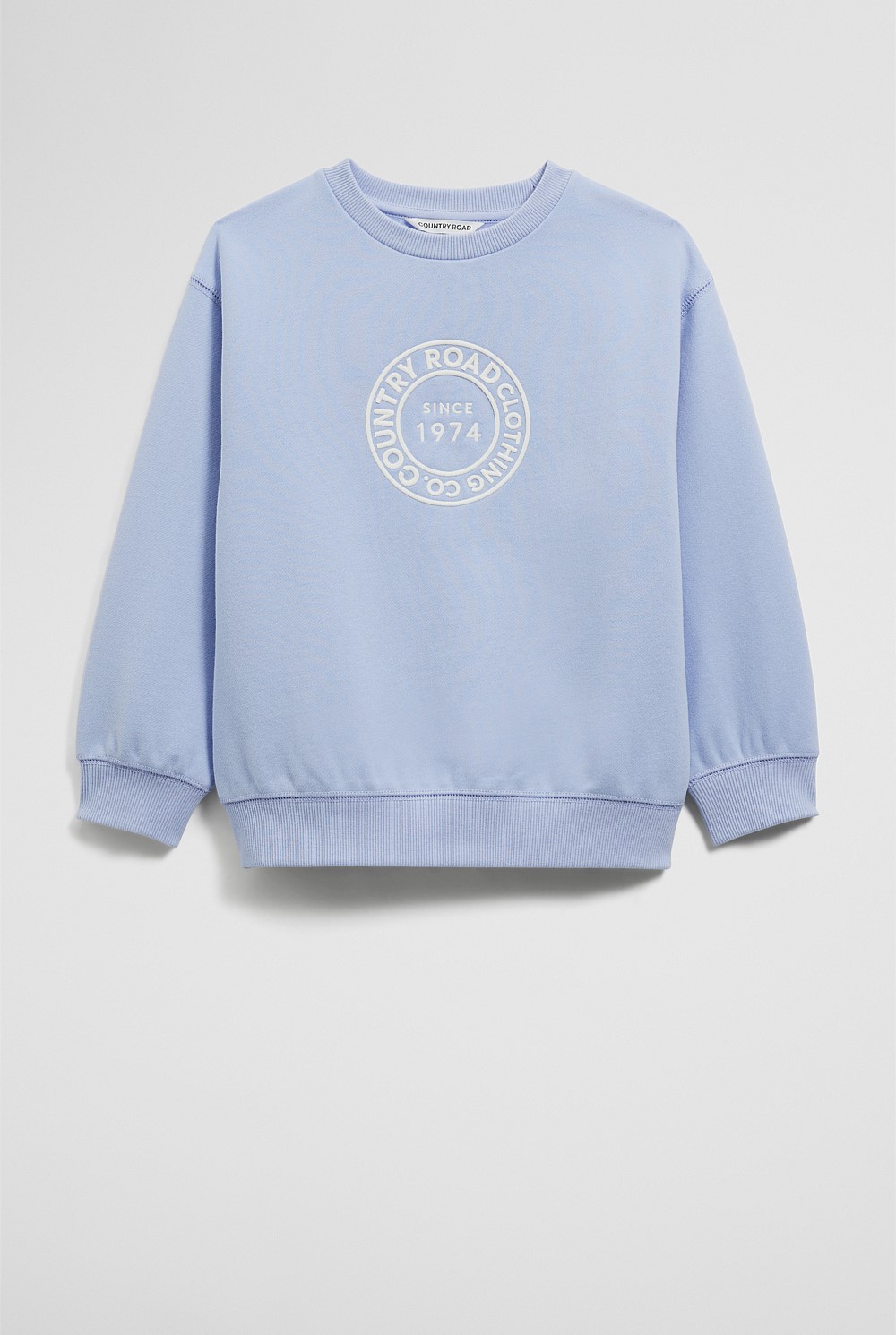 Australian Cotton Oversized Circle Logo Sweat