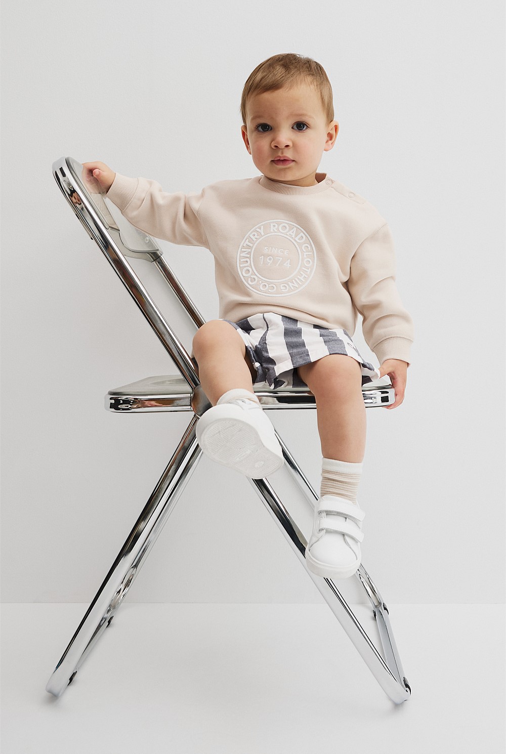 Australian Cotton Oversized Circle Logo Sweat