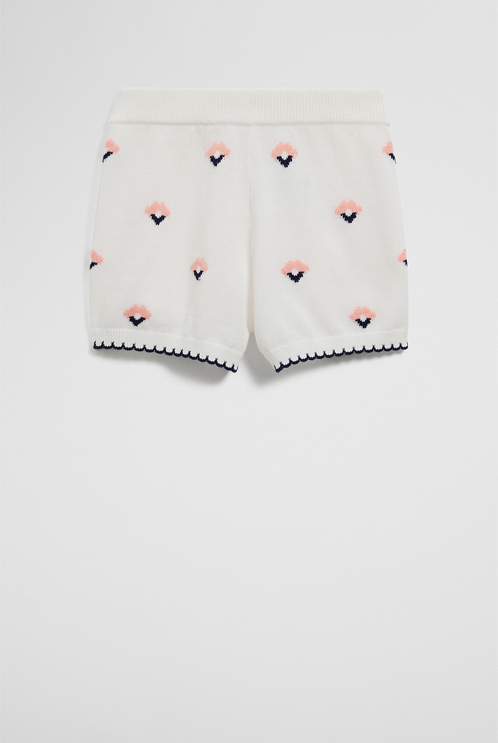 Flower Knit Shorts