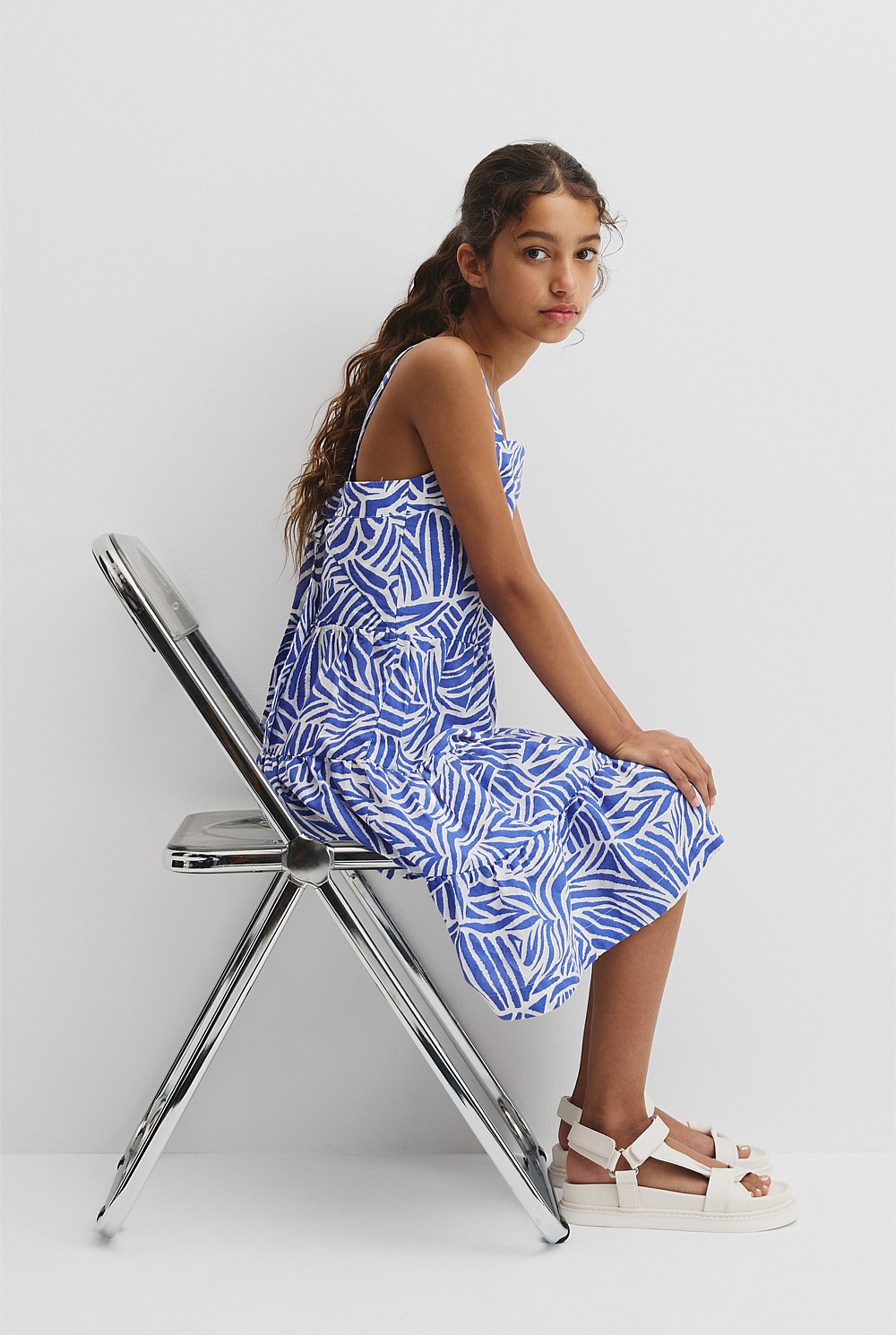 Teen Animal Tier Mini Dress