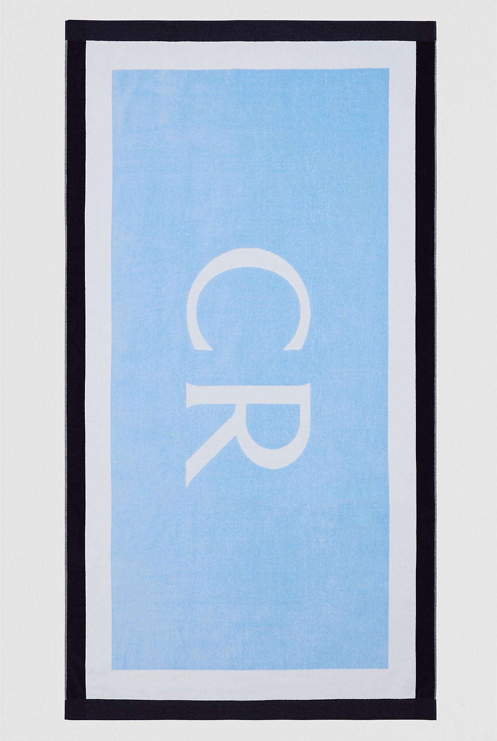 CR Border Australian Cotton Beach Towel