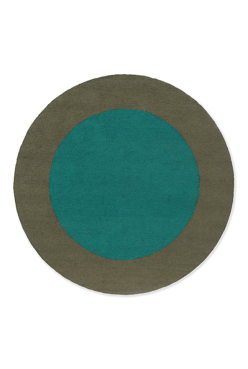 Habitat Festival Round Aqua Outdoor Rug 200x200cm
