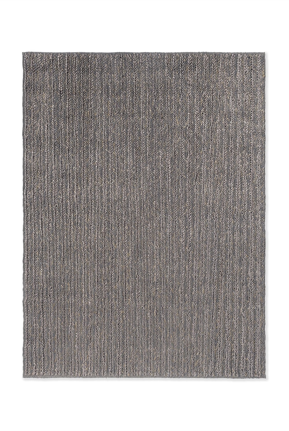 Craft Plait Stone Rug 200x140cm
