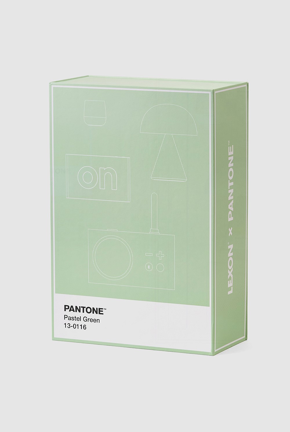 Gift Set Pantone - Includes Mino+ Mini Speaker, Flip Classic Clock, Mina M Lamp, Thykho 3  Speaker -