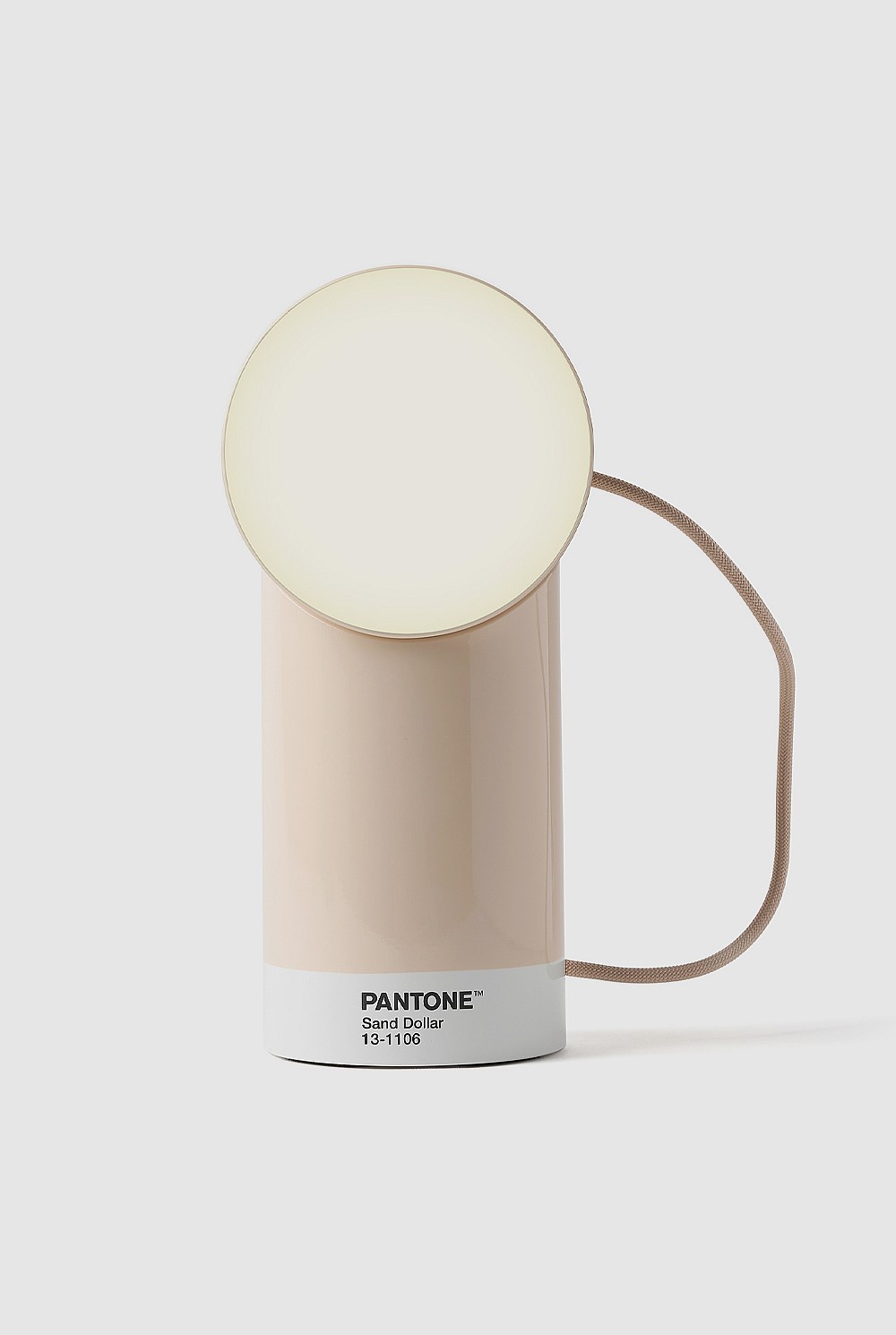 Orbe Portable Led Lamp With Moving Head Pantone - Sand