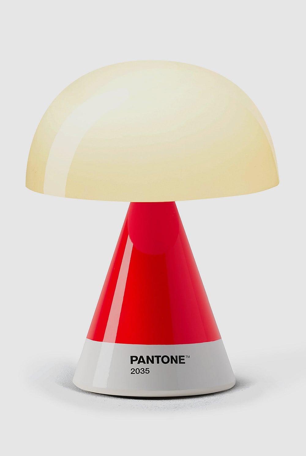 Mina M Medium Portable Led Lamp Pantone -2035 Red