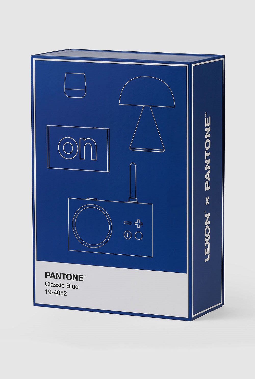 Gift Set Pantone - Includes Mino+ Mini Speaker, Flip Classic Clock, Mina M Lamp, Thykho 3  Speaker -