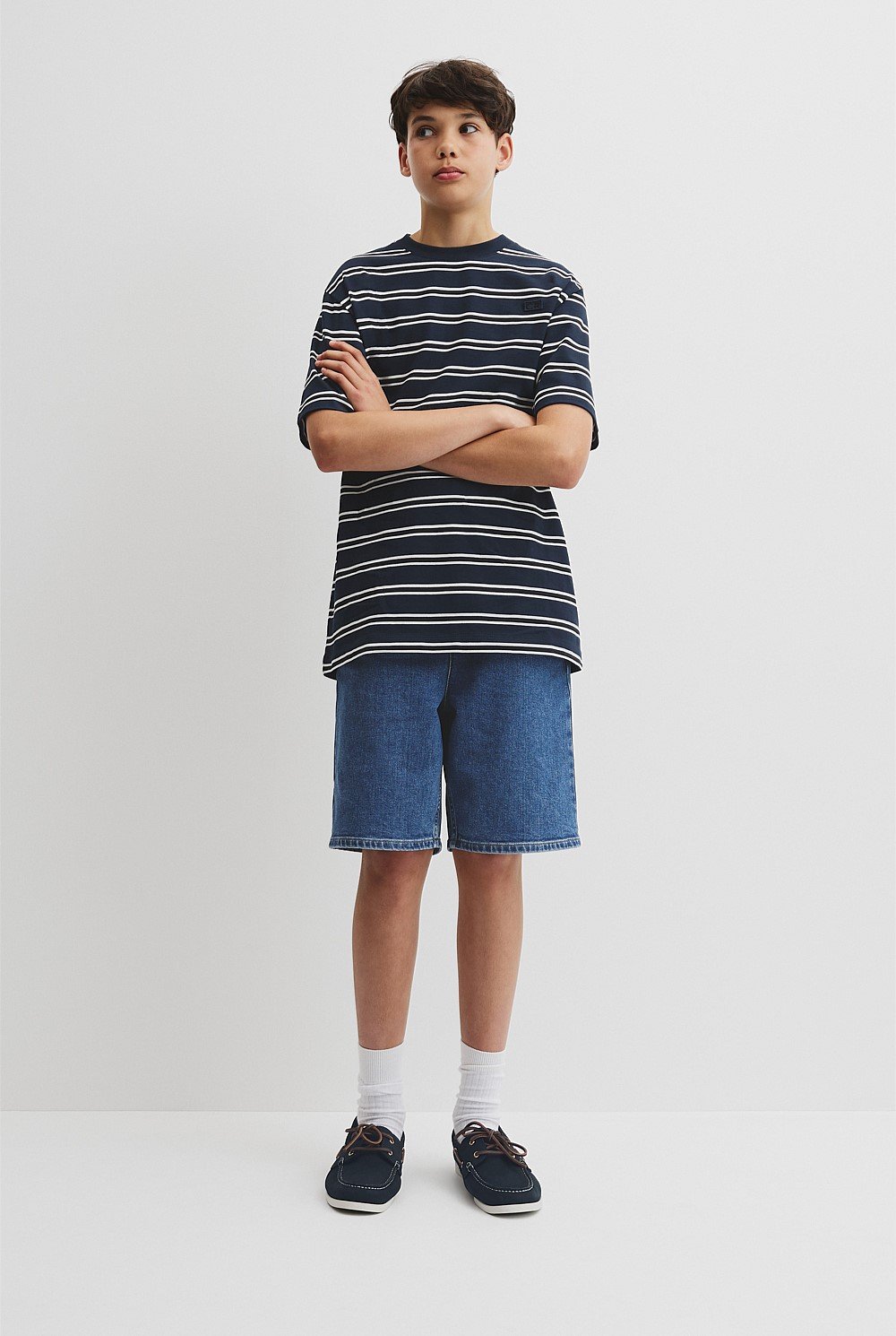 Teen Relaxed Stripe T-Shirt