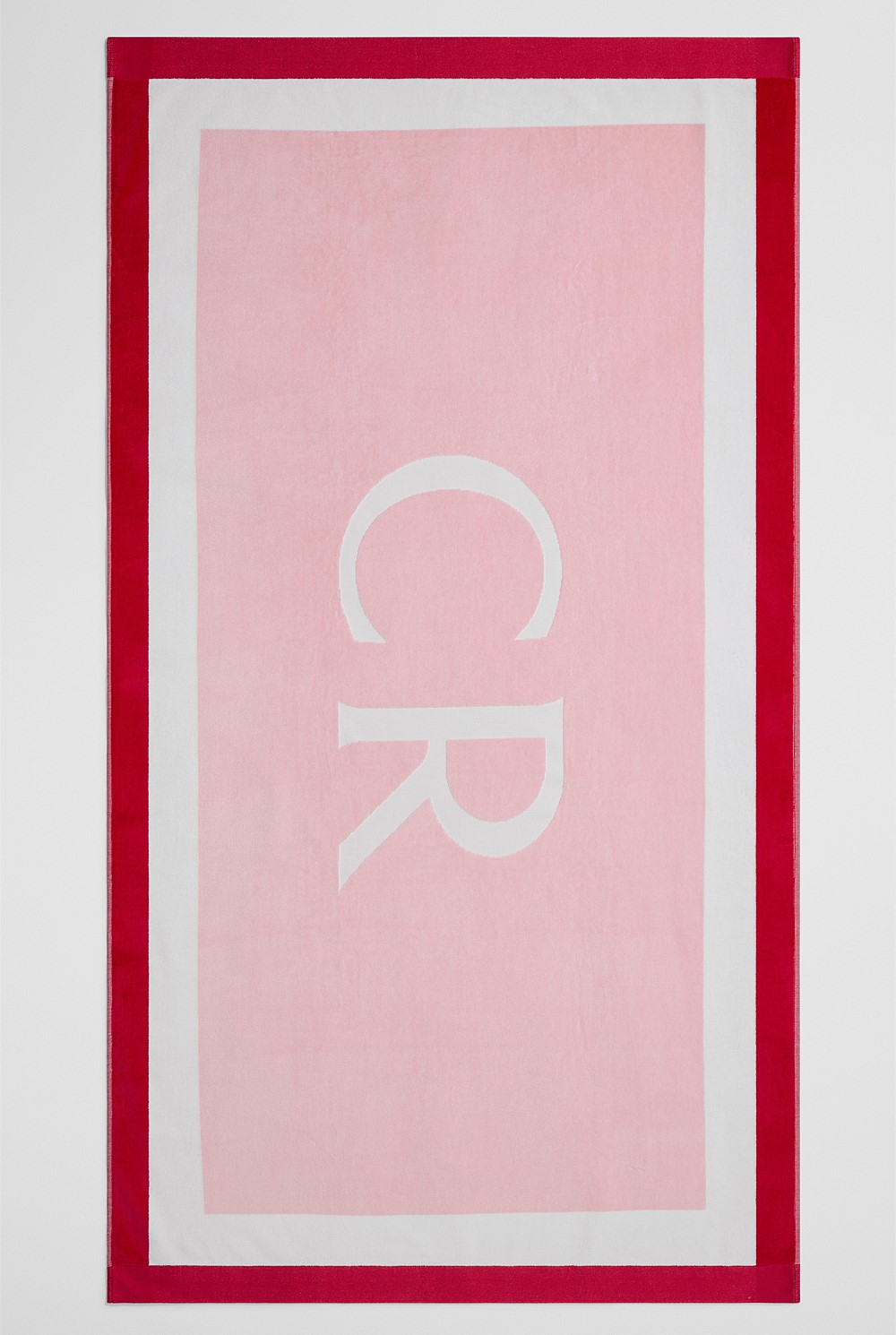 CR Australian Cotton Border Towel