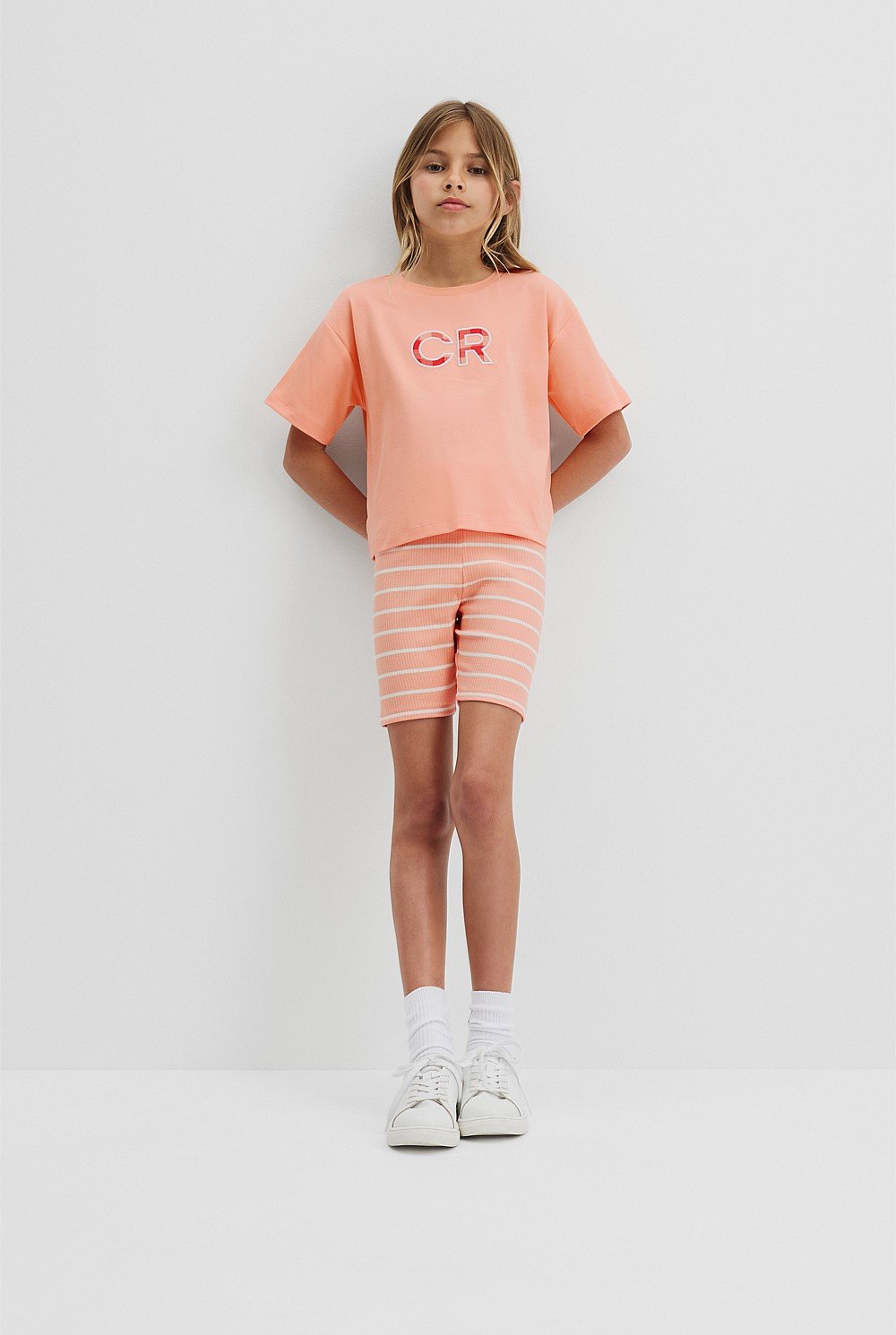 Oversized CR Logo T-Shirt