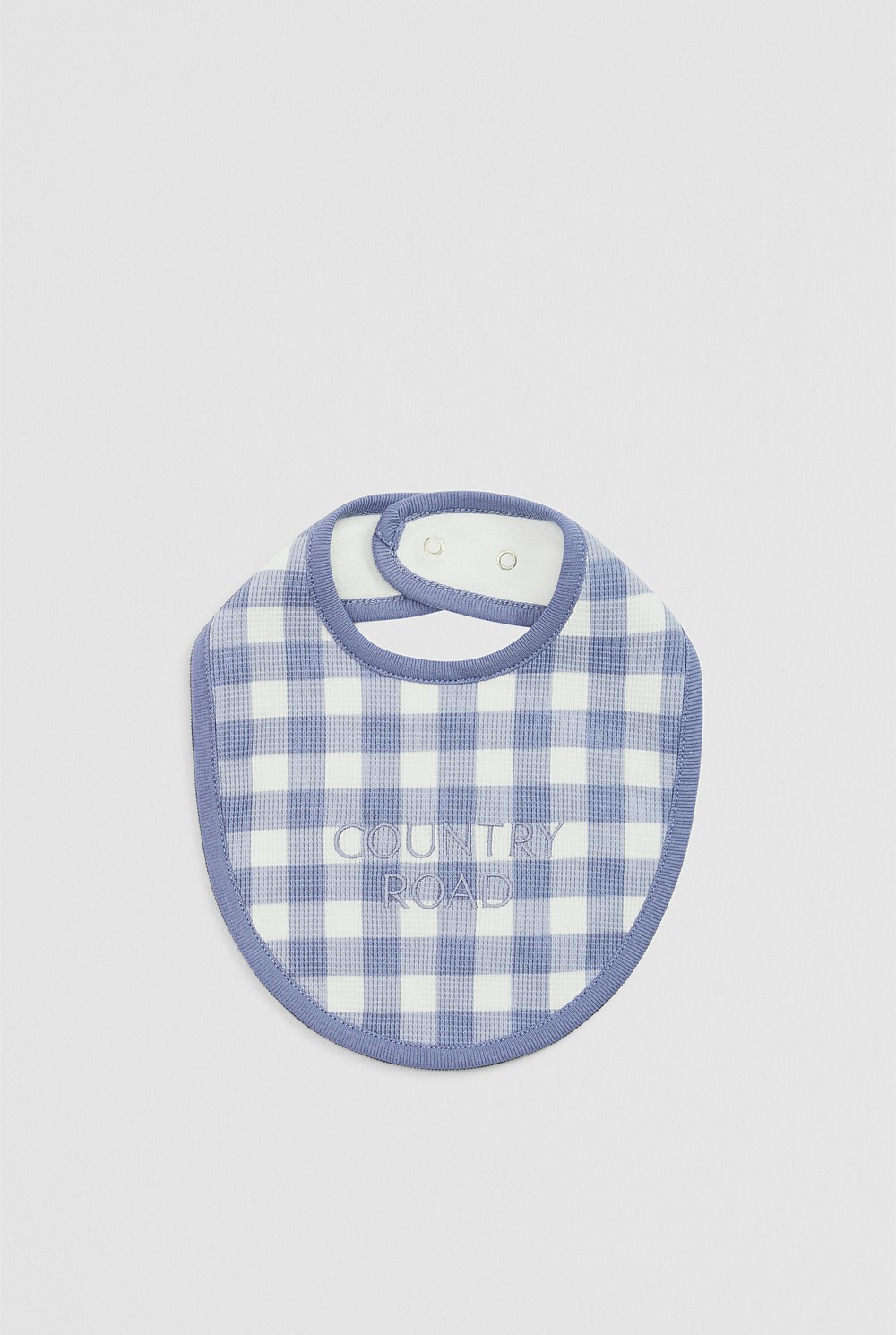 Organically Grown Cotton Waffle Bib