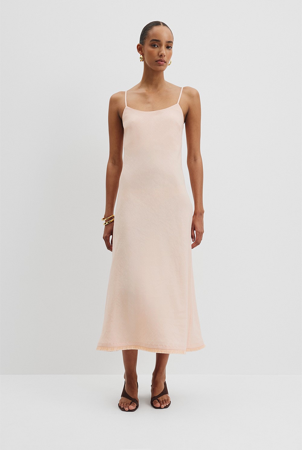 Organically Grown Linen Slip Dress