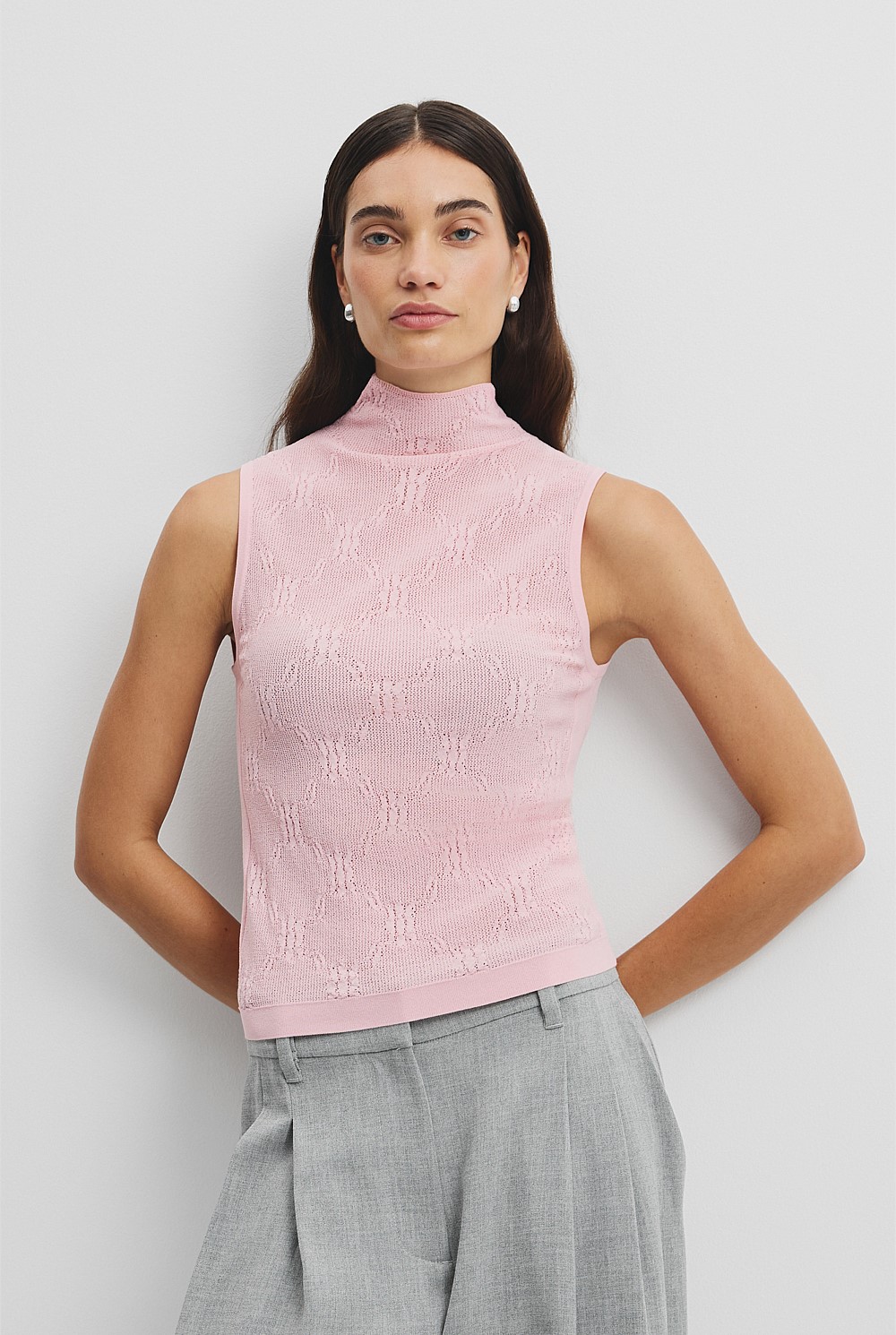 Lace Knit Tank