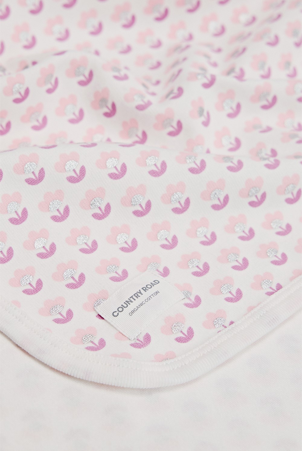 Organically Grown Cotton Blend Newborn Swaddle