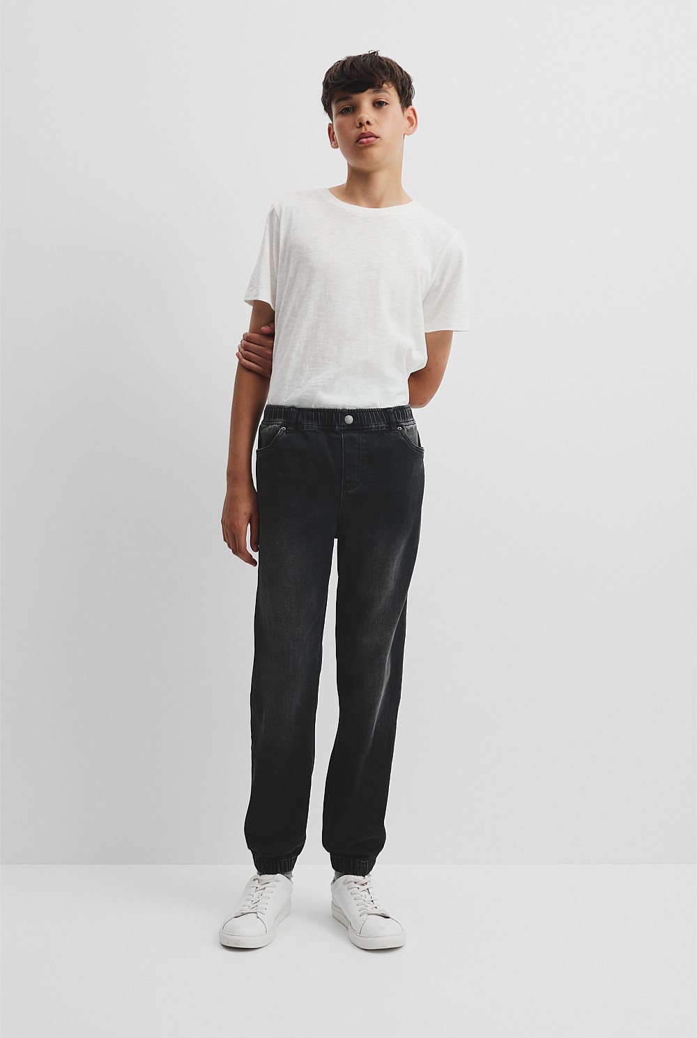Teen Denim Jogger