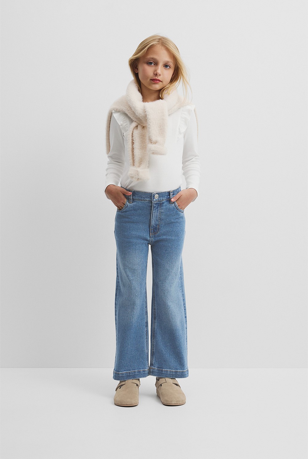 Hi Rise Pocket Jean
