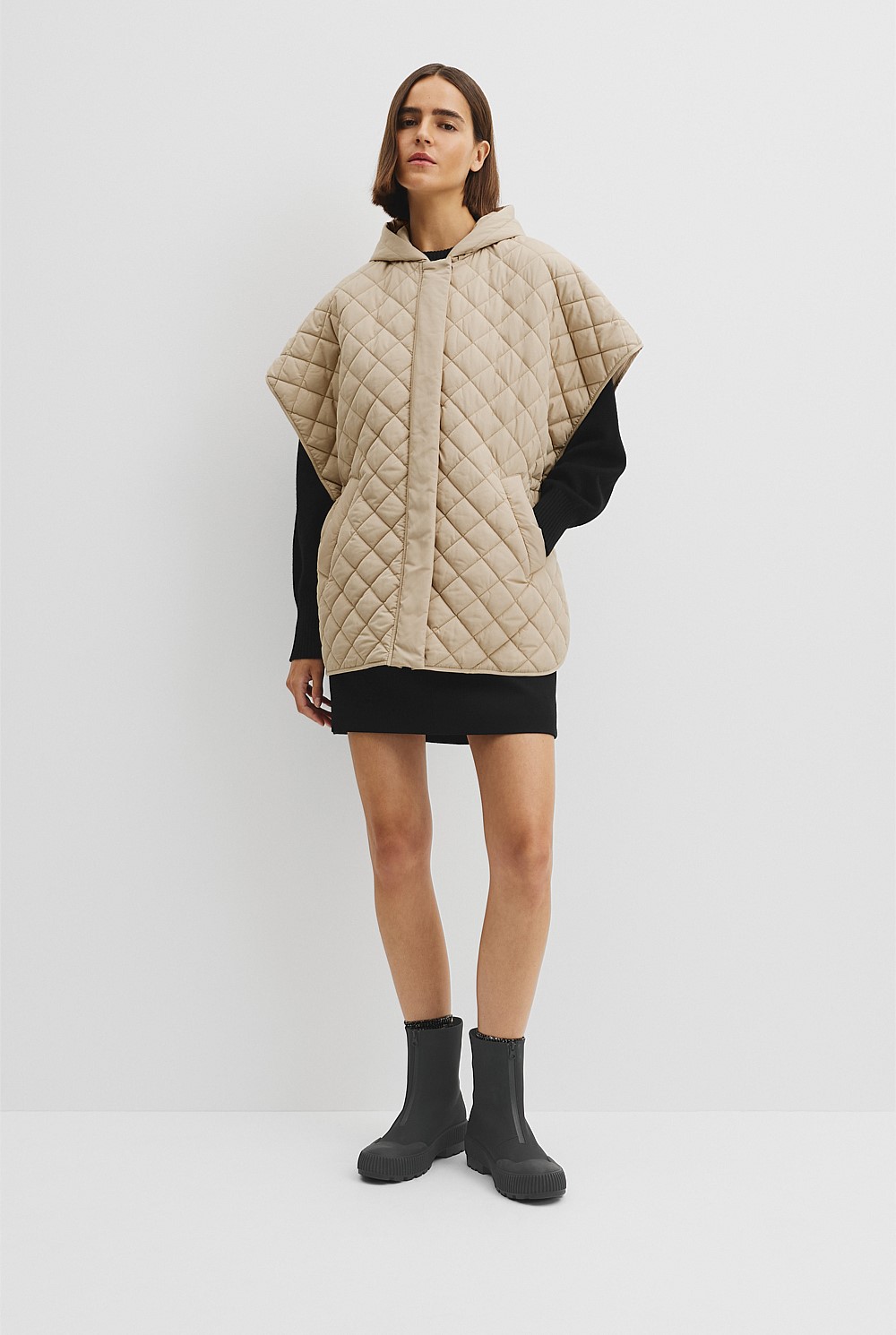 Quilted Poncho