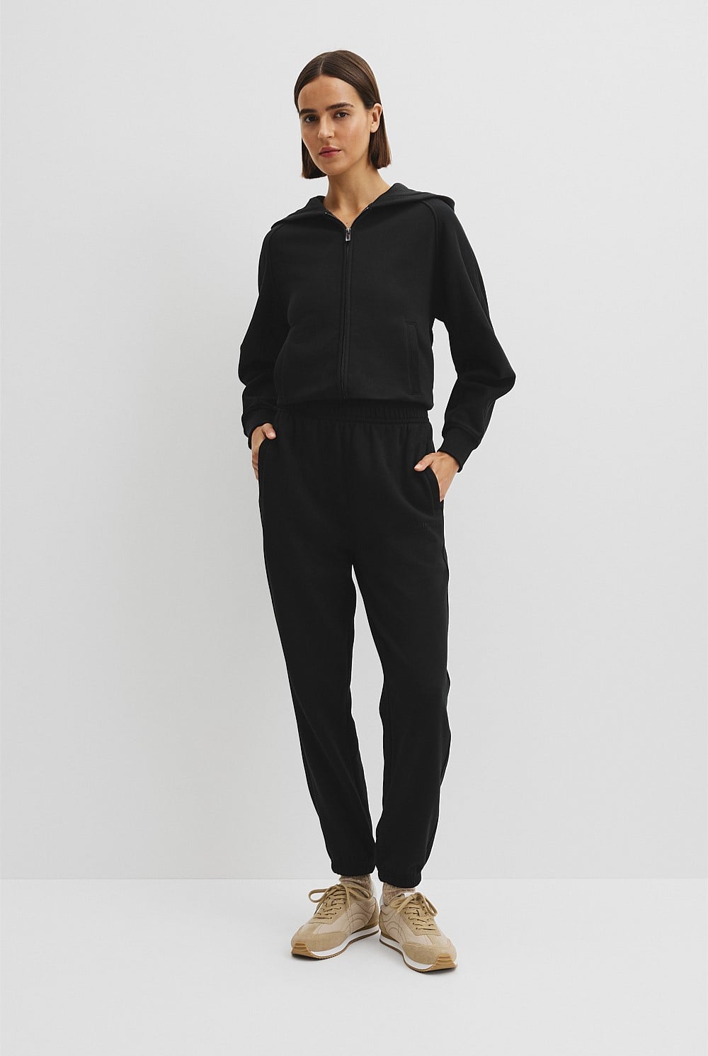 Australian Good Earth Cotton Cuffed Track Pant